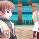 On the left is the player character, Jack Russell, and on the right is Ridley Silverlake. At first, they don’t like each other at all, but their relationship develops as the game progresses.